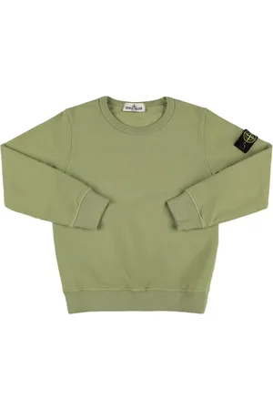 Stone Island Sudadera De Algodón Orgánico