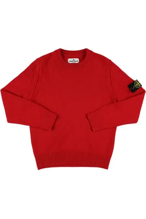 Stone Island Suéter De Punto De Mezcla De Lana