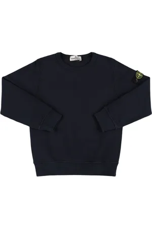 Stone Island Sudadera De Algodón Orgánico