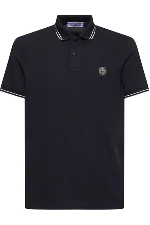 Stone Island Polo De Algodón