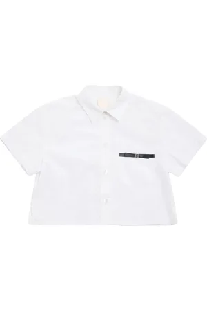 Givenchy Camisa De Popelina De Algodón
