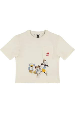 adidas Camiseta De Jersey De Algodón Estampada