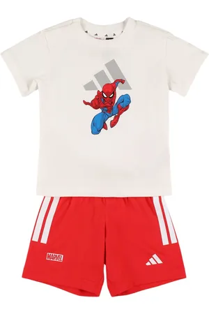 adidas Camiseta Y Shorts De Jersey De Algodón