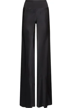 Rick Owens Pantalones De Charmeuse