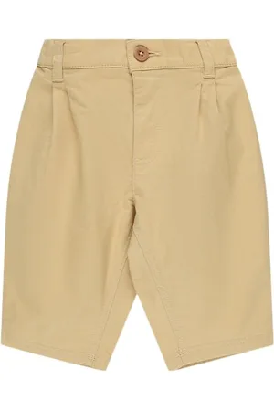 Petit Bateau Pantalones De Gabardina De Algodón