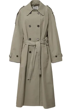 Low Classic Trench De Algodón Con Cinturón