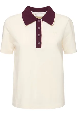 Tory Burch Polo De Punto De Algodón