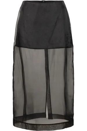 The Frankie Shop Falda Midi De Seda