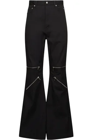 Rick Owens Jeans Cargo De Algodón
