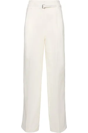 Proenza Schouler Pantalones Anchos De Lino