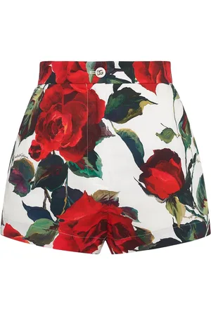 Dolce & Gabbana Shorts De Popelina Estampados