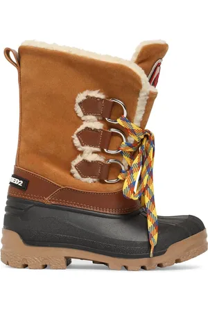 Dsquared2 Botas De Nieve De Ante Y Goma