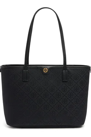 Tory Burch Bolso Tote Pequeño T Monogram De Lona