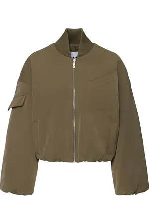 Ganni Chaqueta Bomber Oversize De Sarga