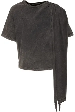GIUSEPPE DI MORABITO Camiseta Fruncida De Jersey De Algodón