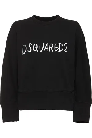 Dsquared2 Sudadera De Algodón Con Logo Estampado