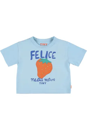 Tiny Cottons Camiseta De Jersey De Algodón Estampada
