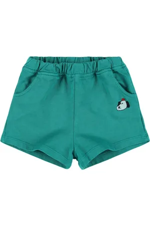 The Campamento Shorts Deportivos De Algodón Estampados