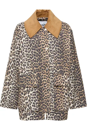 Ganni Chaqueta Midi De Lona