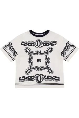 Dolce & Gabbana Camiseta De Jersey De Algodón Estampada