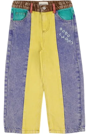 Bobo Choses Pantalones De Denim De Algodón