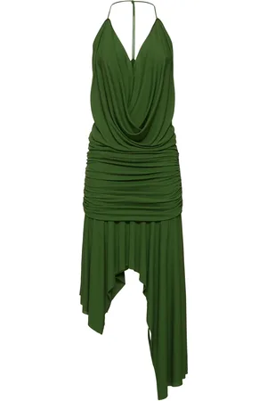 Acne Studios Vestido Midi De Viscosa Jersey