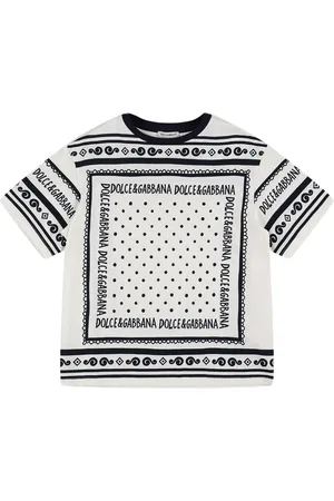 Dolce & Gabbana Camiseta De Jersey De Algodón Estampada