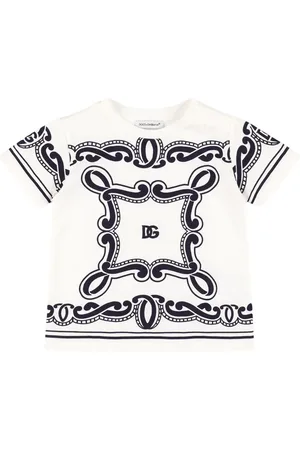 Dolce & Gabbana Camiseta De Jersey De Algodón Estampada