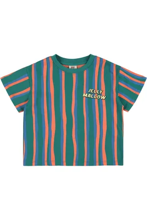 Jelly Mallow Camiseta De Jersey De Algodón Estampada