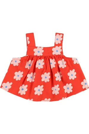 Jelly Mallow Top De Algodón Con Estampado