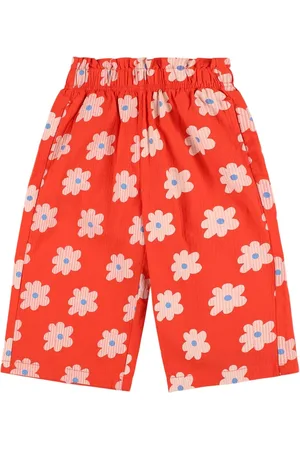 Jelly Mallow Pantalones Anchos De Algodón