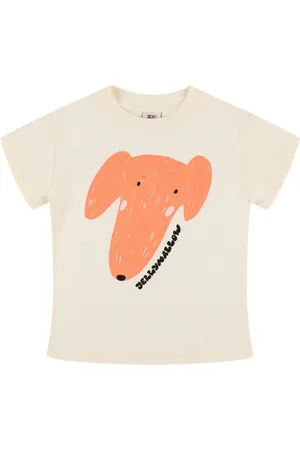 Jelly Mallow Camiseta De Algodón Jersey Con Estampado