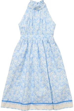 Philosophy Vestido Maxi De Popelina De Algodón