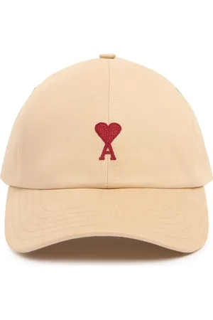 Ami Gorra De Gabardina De Algodón Con Bordado