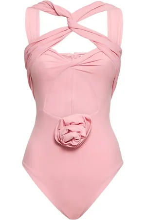 MAGDA BUTRYM Body De Jersey Con Flor