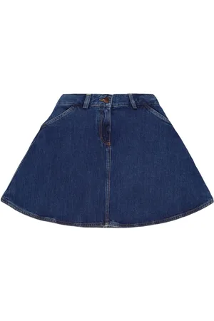 BONPOINT Falda De Denim De Algodón