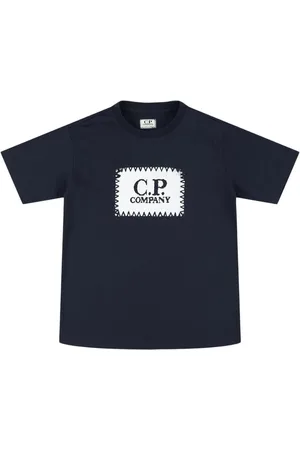 C.P. Company Camiseta De Jersey De Algodón Con Logo