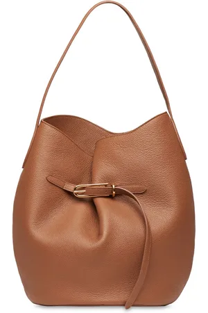 Little Liffner Bolso Grande Belted Bucket De Piel De Grano