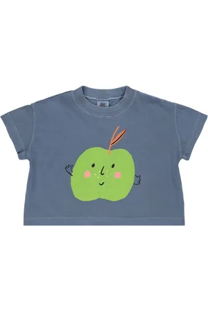 Jelly Mallow Camiseta De Jersey De Algodón Estampada