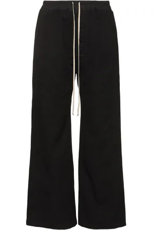 Rick Owens Pantalones De Piel Sintética