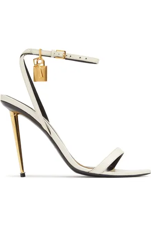 Tom Ford Sandalias Padlock De Piel 105mm