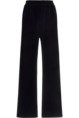 Dolce & Gabbana Pantalones Acampanados De Terciopelo