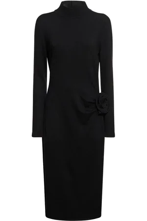 MAGDA BUTRYM Vestido Corto De Punto De Seda Y Lana