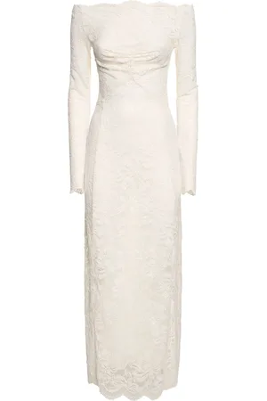 Paco rabanne Vestido Midi De Encaje