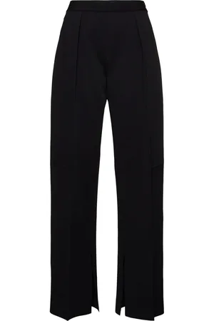 Jil Sander Pantalones Anchos De Punto De Viscosa