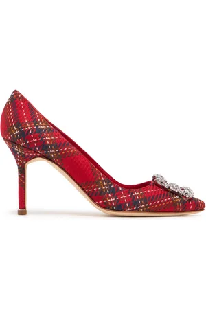 Manolo Blahnik Salones De Lana 90mm