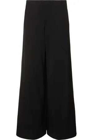 The Row Pantalones Anchos De Lana