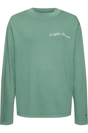 Champion Camiseta De Algodón Con Manga Larga