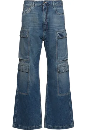 Rick Owens Jeans Cargo De Denim