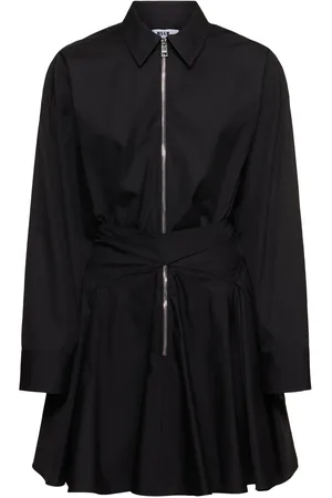 Msgm Vestido De Popelina De Algodón